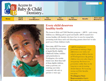 Tablet Screenshot of abcd-dental.org